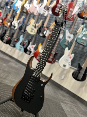 Store Special Product - Ibanez -RG7 PRESTIGE NATURAL FLAT